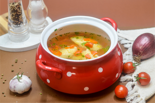 Oala cu supa de pui cu galuste 1600ml