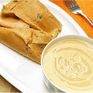 Custard, Moi Moi And Bread