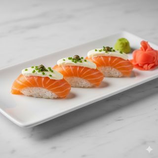 Nigiri De Salmón Con Queso (2 Uds.)