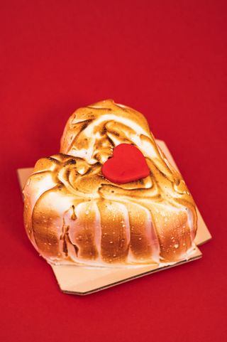 Inimă monoporție Vanilla Meringue 150g