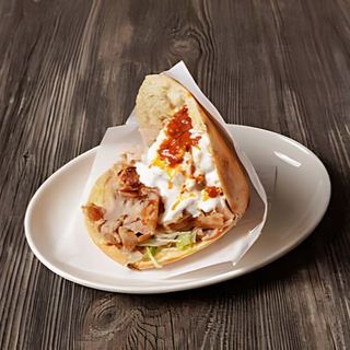 Menù-Panino kebab maxi