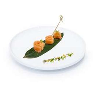 114. Carpaccio shake salmone