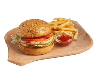 Chicken Burger Plat