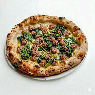 Pizza con salsiccia e friarielli
