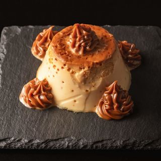 Flan Con Dulce De Leche