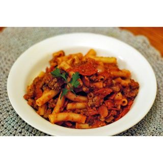 La Paopan Pasta with Beef