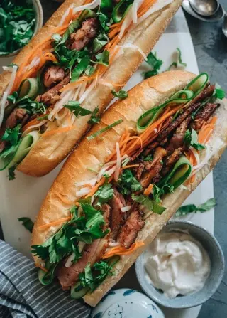Le Banh mi Porc Gingembre