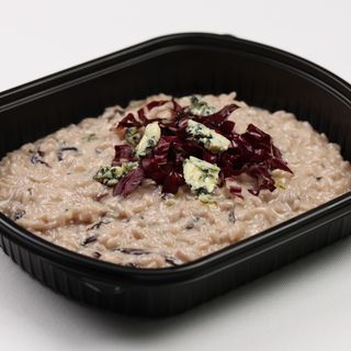 Risotto con radicchio e gorgonzola