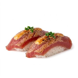 8.Nigiri Atún Flambeado (2 Pzs.)