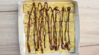 Slatka palačinka sa Nutella kremom i kremom od pistaća