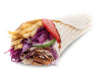 Durum De Carne Con Patatas Dentro