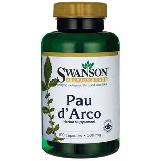 Kora wewnętrzna 500mg Pau d'Arco 100 kapsułek SWANSON