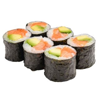 Maki losos i avokado