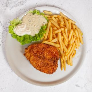 Fritto pohana piletina s pomfritom