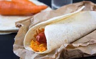 Libanais Merguez Sans  Fromage Avec Frites