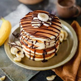 ფენქეიქი ნუთელათი და ბანანით ( 5 ცალი)