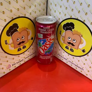 Oasis pomme cassis framboise 