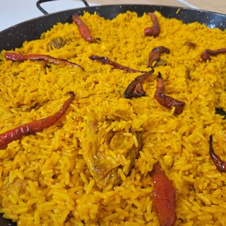 Media ración de Arroz de pollo