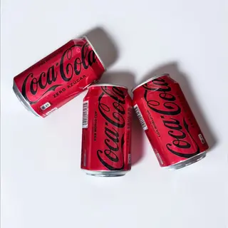 3 x Coca Cola Zero 