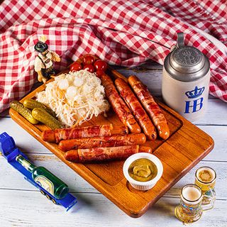 ავსტრიული სოსისი ბეკონით