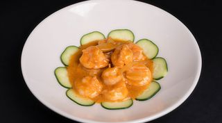 -90-gamberi In Salsa Curry#