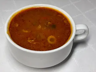 Pikantna zupa wegańska Masala