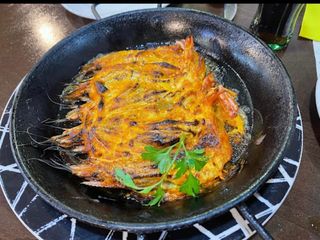 Gambas Tigre Con Salsa Tandoori (5 Uds.)