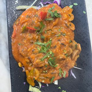 84. Mushroom Bhaji