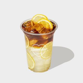Lemon iced coffee