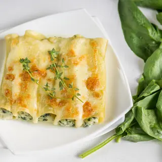 Cannelloni aux Epinards