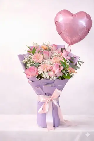 Buquê Sonho Rosa
