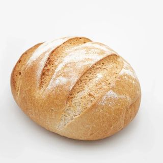 Pan redondo de harina de teff sin gluten y sin lactosa