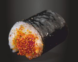 Хосомаки пикантна риба тон с майонеза и тогараши (66p)