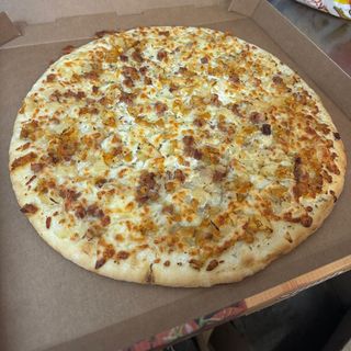 Pizza mediana 4 quesos