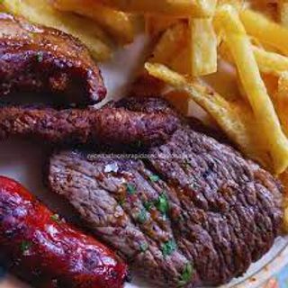 Grelhada mista meia dose