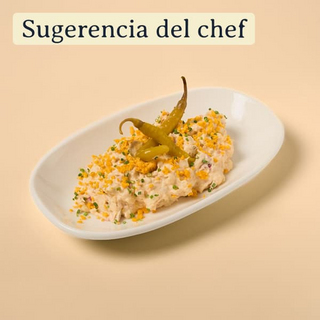 Ensaladilla rusa de bonito del norte.