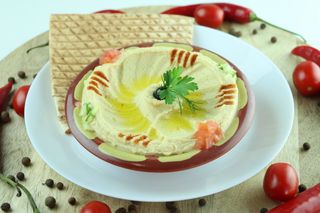 Hummus z pitą