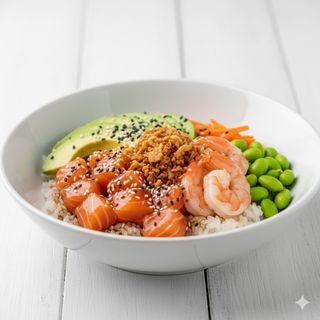 Poke sabores de oriente