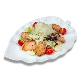 Салат "Цезарь" с лососем