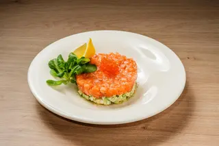 Carpaccio de caracatiță cu cartofi