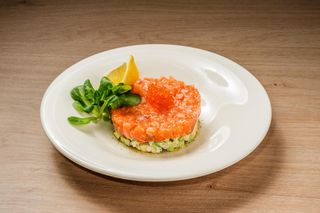 Carpaccio de caracatiță cu cartofi