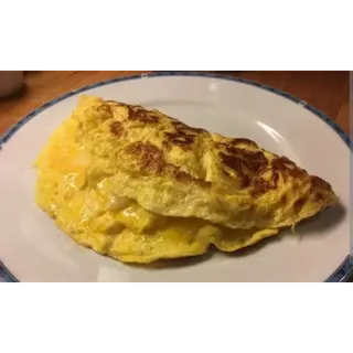 Déjeuner   Omelette au fromage   