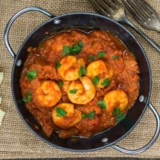 Tikka Masala de gambas