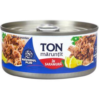 Navodul plin ton maruntit in saramura 