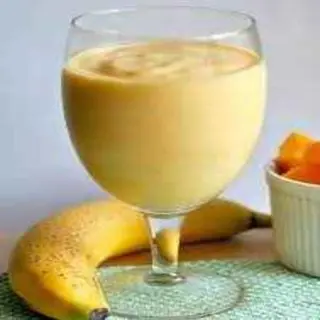 Batido De Plátano Y Naranja