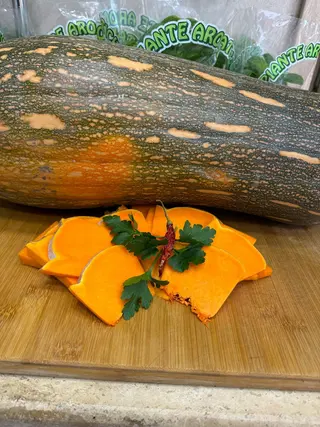 Zucca tagliata a fette 500 g