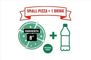 Small Pizza And 1 Drink
