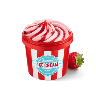 Ice Cream Deluxe Lody Truskawkowe 150ml