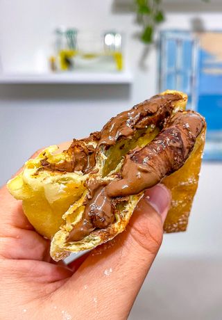 Panzerotto alla Nutella