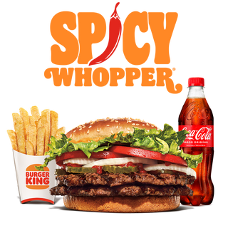 Menu Double Whopper® Spicy Grande